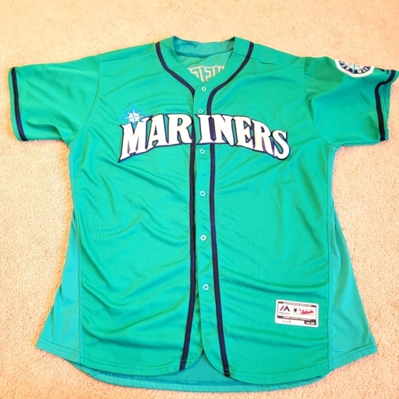 Seattle Mariners MLB Baseball Jersey Griffey Jr. #24 Size 44 - Picture 1 of 11